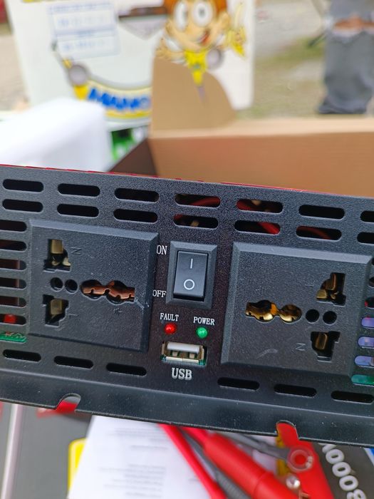 Инвертор чиста синусоида 4000w 12v Промо