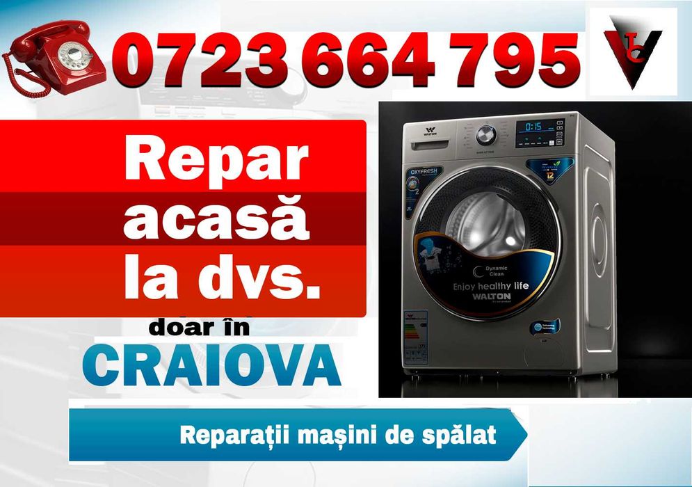 Repar la DOMICILIUL  dvs(pe loc) masini de spalat-ARAGAZE.Garant-prof.