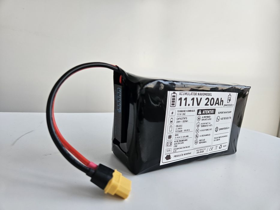 Acumulatori Li-Ion Barcute si  Navomodele de plantat 3S 4S  capacitate mare celule noi