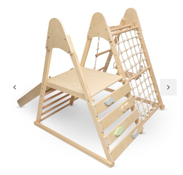 Loc de joacă de interior din lemn 5in1. 3+ SIGILAT