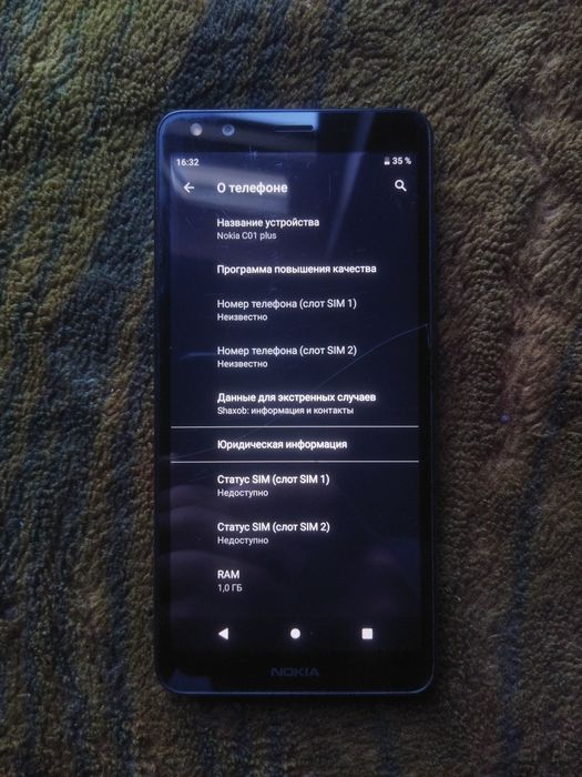 Nokia c01 plus sotiladi