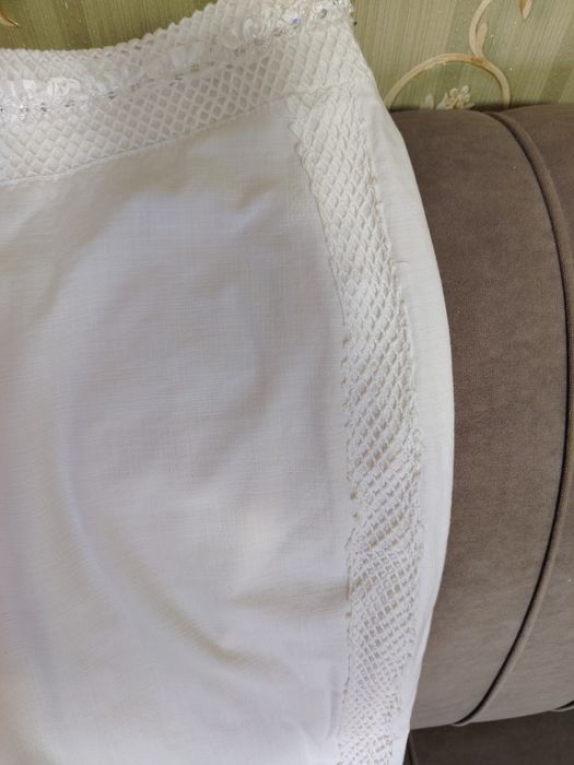 Хлопок белые брюки на лето