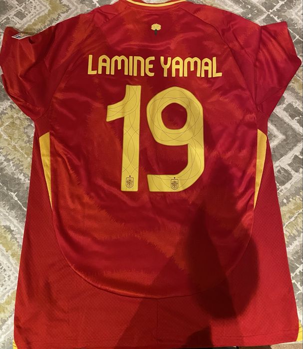 Тениска на Spain Lamine Yamal 19 2024 Euro