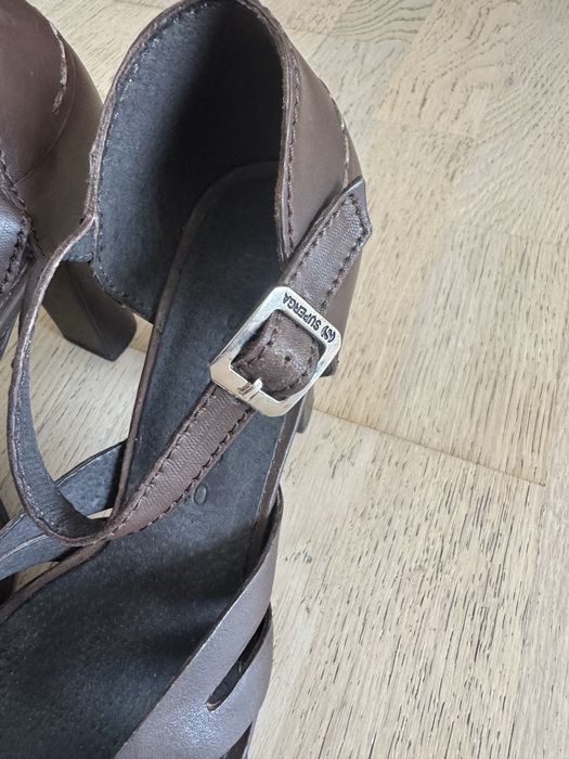 Sandale piela Superga
