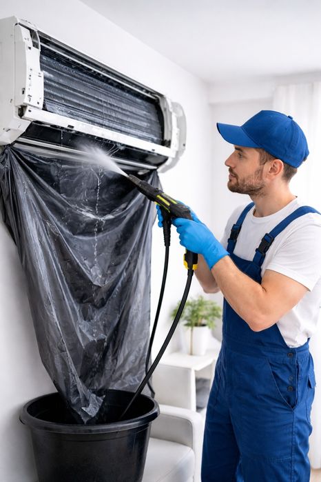 Почистване на климатици