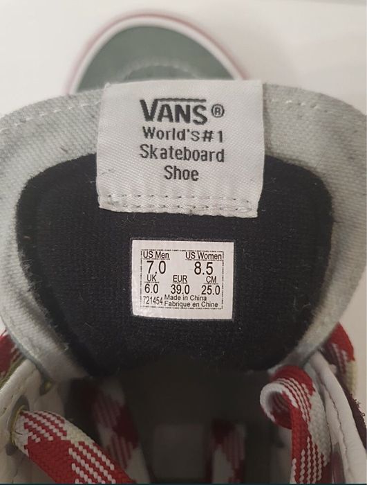 Vans, mărime 39