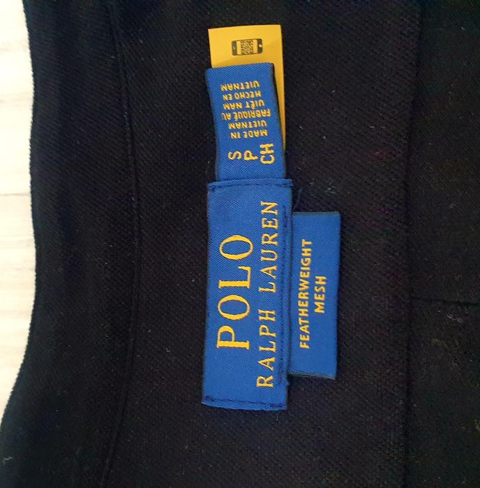 POLO Ralph Lauren Feather Pique Cotton  S НОВО ОРИГИНАЛ Мъжка Риза