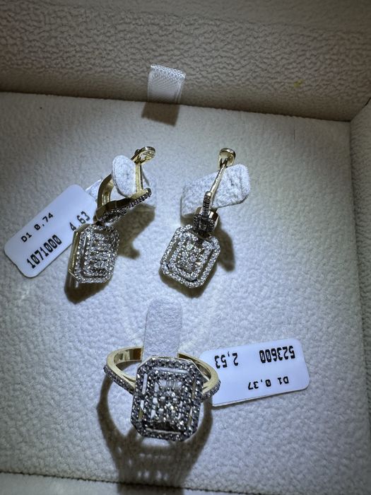 Комплект золотобриллиант