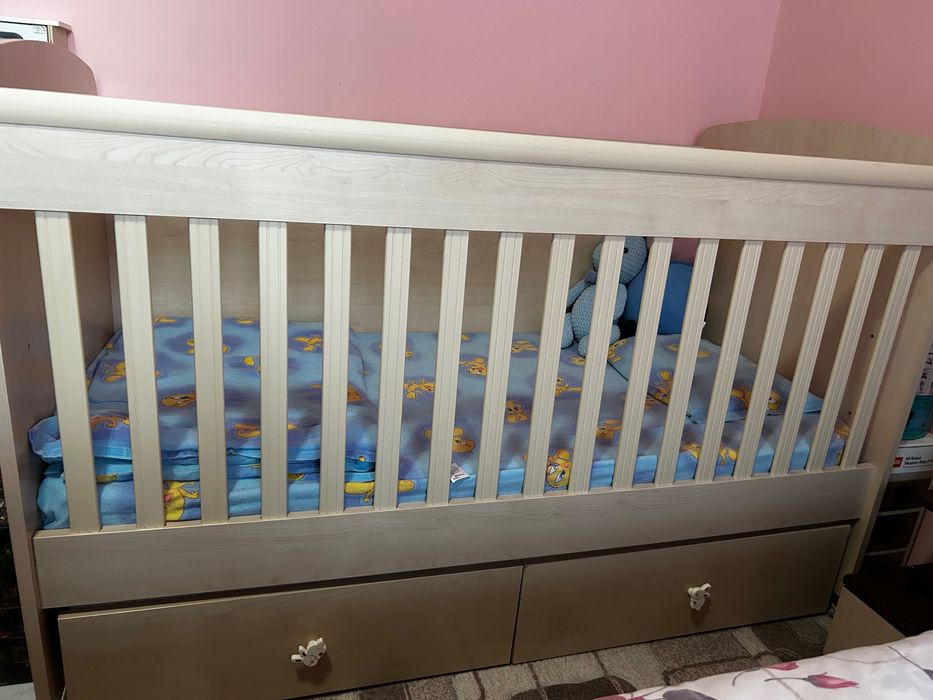 Детска кошара цвят астра