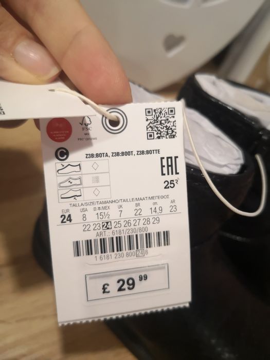 Детски боти, 22, 23, 24 и 26  номер ботуши Зара Zara