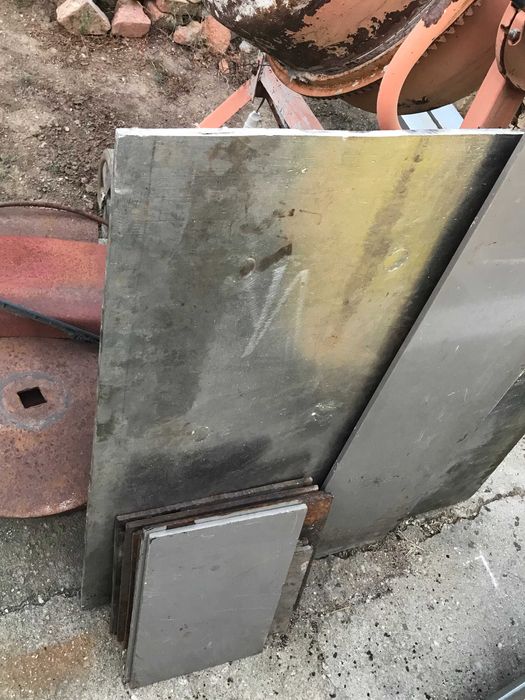 tabla inox placute flanse metalice structura hala