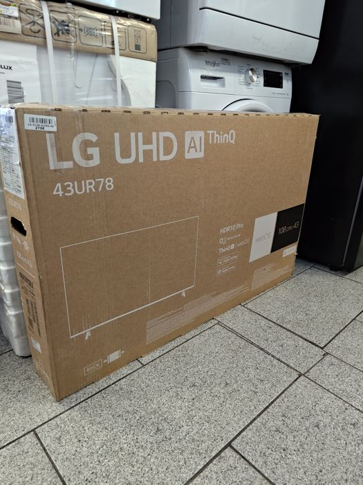 Смарт Телевизор LG 43' UR78 / UltraHD / 4K