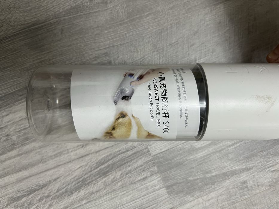 Petkit one touch pet bottle 400ml kuchuklar uchun sayohatbop suv idish