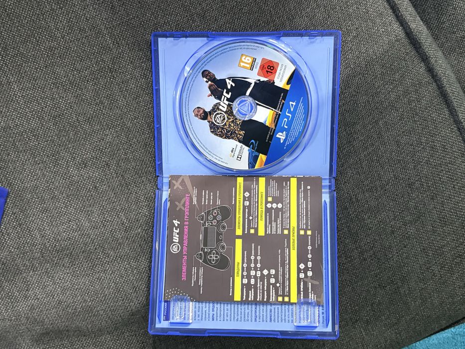 Ufc 4 диск Playstation.