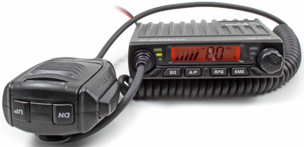 Statie CB Albrecht + antena mare calibrata