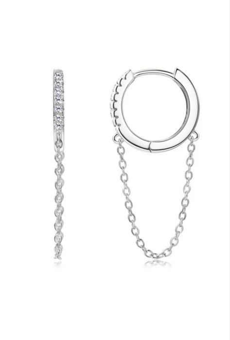 Серьги-кольца серебро