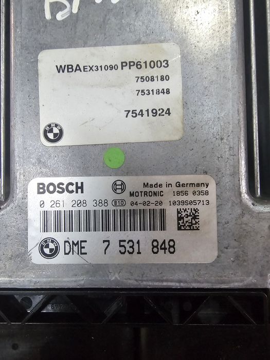ECU Calculator motor Bmw 316 0261208388 DME 7541459 E46
