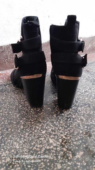 Botine negre dama