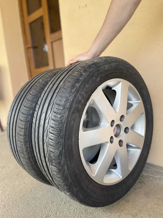 Jante aliaj cu cauciucuri 205/55 R16 (Audi)