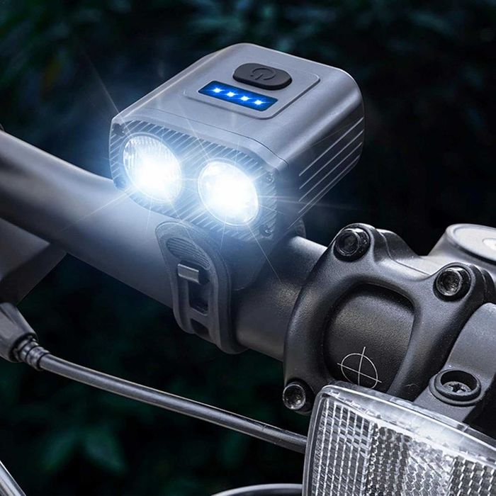 LED фар за велосипед USB Type-C