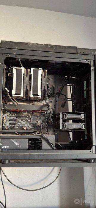 Kompyuter sotiladi 9 dona stullari 10 dona switch 16 port 1 Гбит/с
