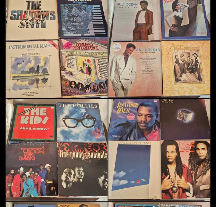 170 грамофонни плочи фънк, соул, рок, джаз