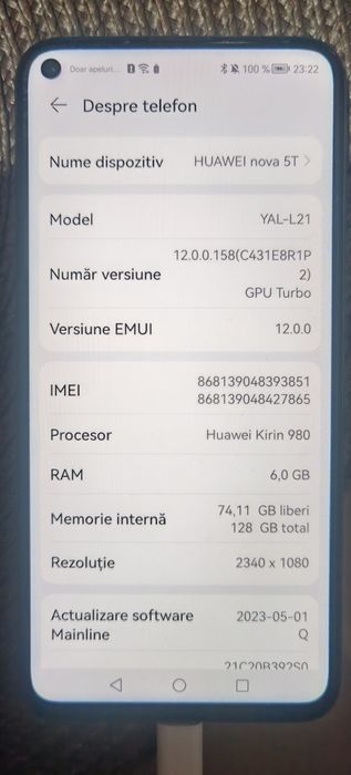 Huawei Nova 5 T stare bună preț negociabil