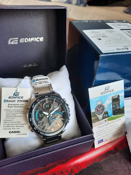 Casio Edifice ECB 900DB Solar Bluetooth