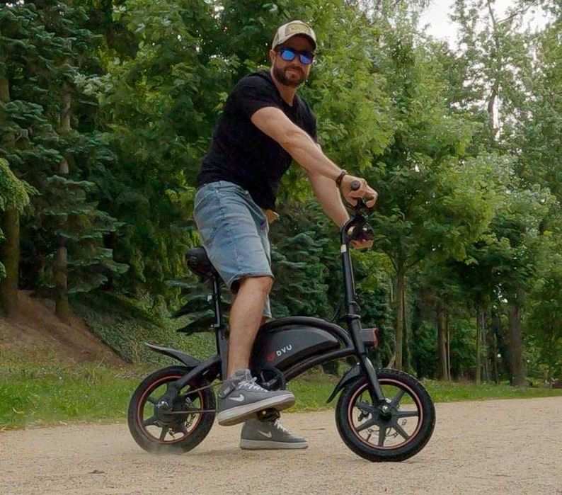 Сгъваемо електрическо колело DYU D3F 500W 36V 10Ah