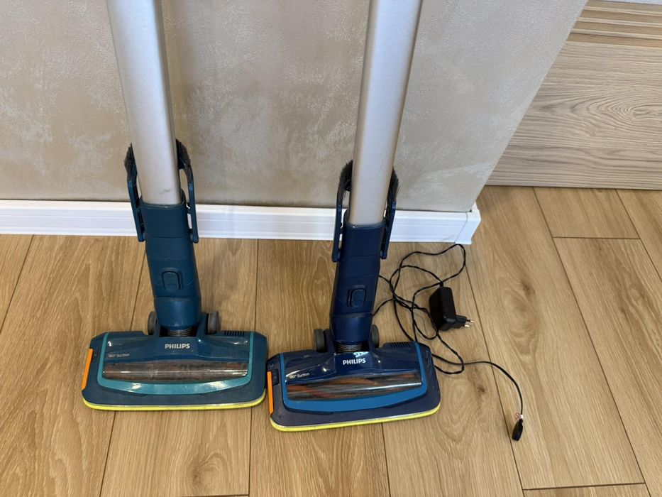 Безжична/вертикална прахосмукачка Philips Power Cyclone 7 - 21,6v-2бр