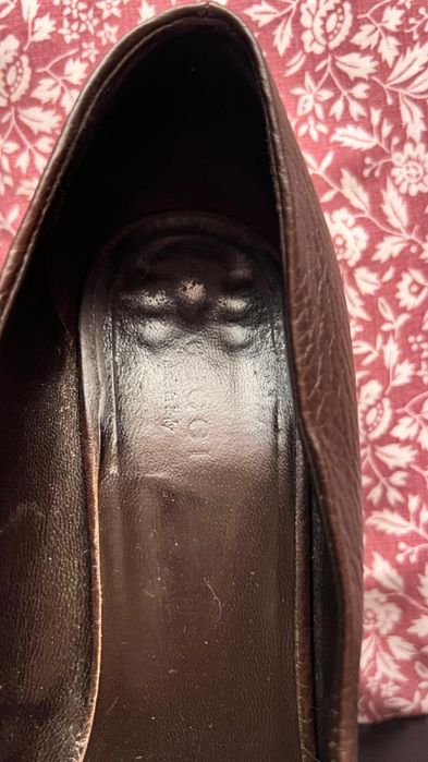 Pantofi Gucci piele maro 38