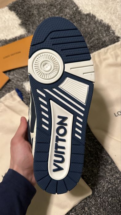 Adidasi Louis Vuitton Skate Albastrii Calitate Premium Noi