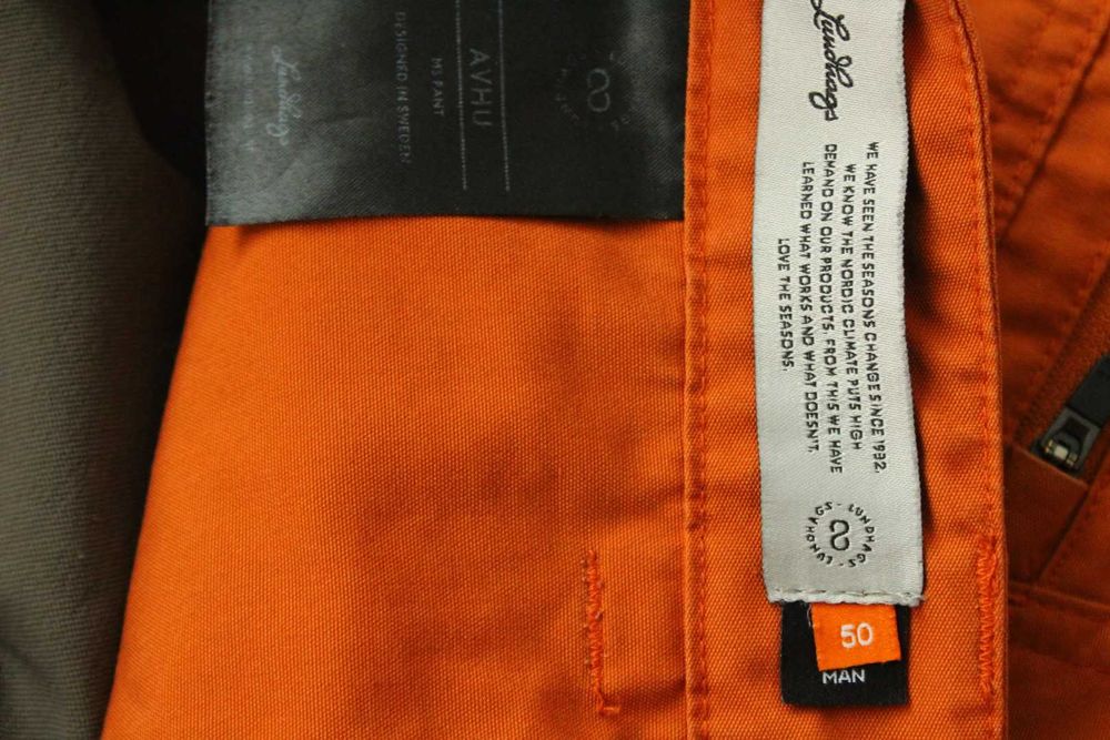 LUNDHAGS; BERGANS - мъжки туристически стреч панталони, размер М и L