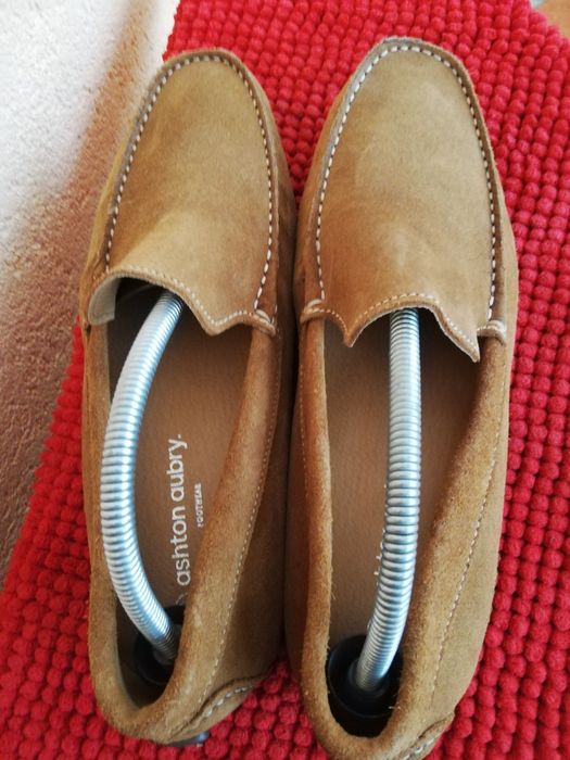 Mocasini noi Ashton nr 46 piele întoarsă