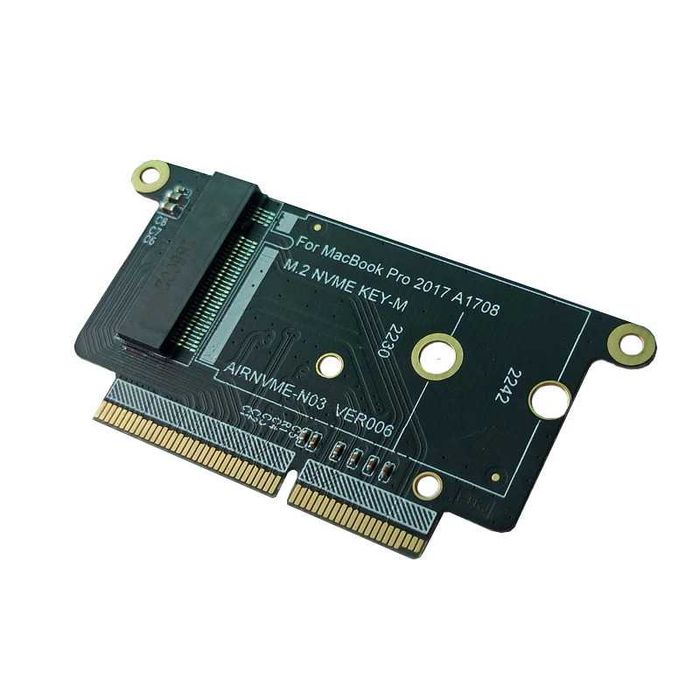 Adaptor SSD M.2 NVMe Apple Macbook Pro Retina 13" A1708 2016 - 2017