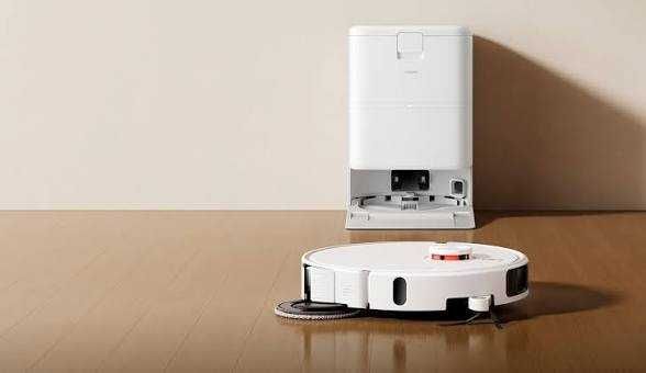 Умный Робот-пылесос Xiaomi Robot Vacuum Cleaner H50 Pro ГЛОБАЛ белый)
