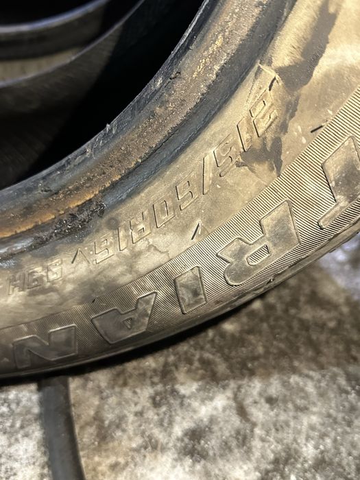 Пара шин триандж липучка