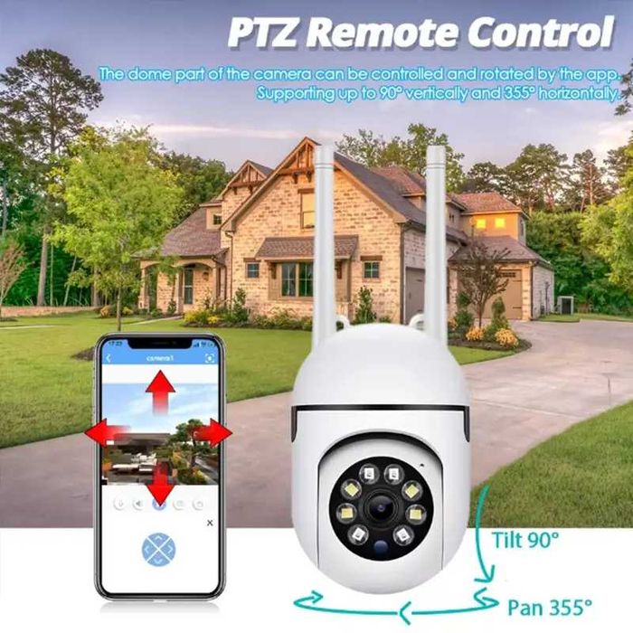 Промоция Безжични Wifi IP въртящи се в 4посоки камери нови имам бройки
