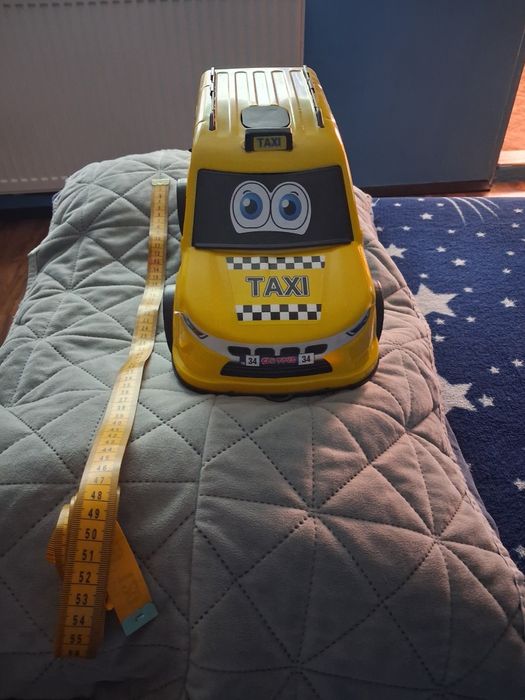 Masinuță taxi din plastic nouă