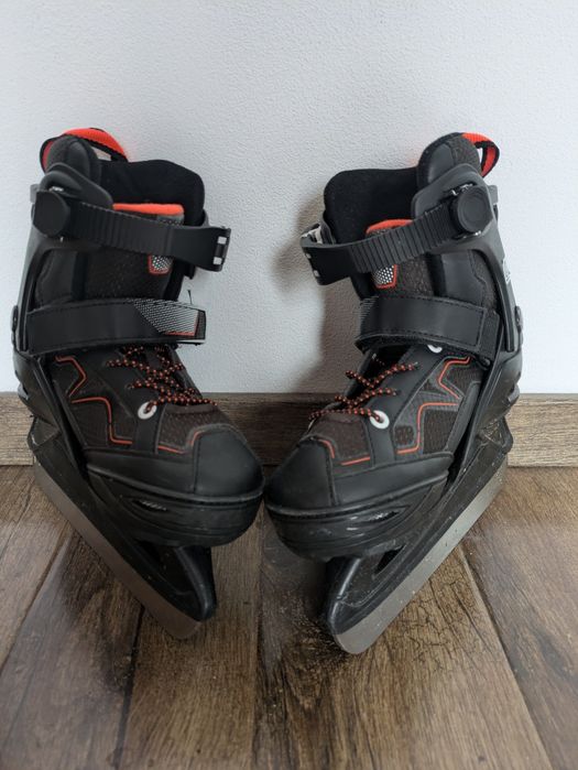 Patine gheata baieti Oxelo Fit100