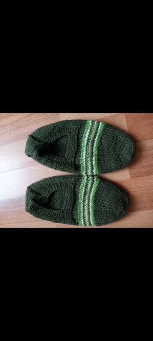 Ръчно плетени дамски терлици