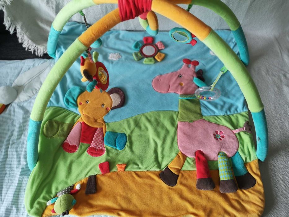 Salteluta de joaca si activitati interactiv bebeluși +husa FEHN