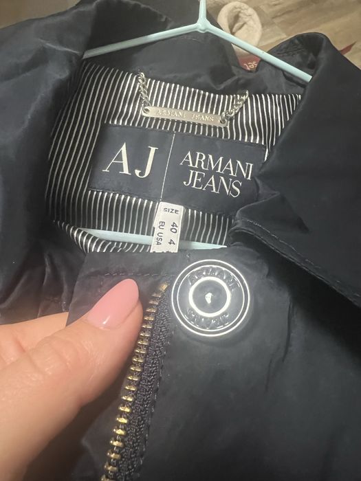 Спортно-елегантно яке /шлифер на AJ - Armani Jeans