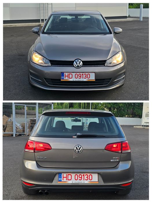 Vw Golf 7 / 2015 / 1,4 Tsi/ 122 cp/ Automat/ Dsg/Clima/ Navi/ Senzori/ Autohold/