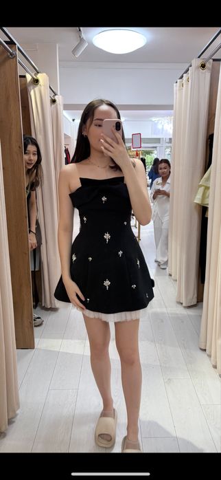 Вечернее платье черное