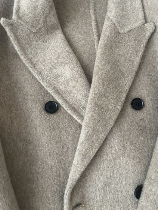 Новое укороченное пальто шерсть