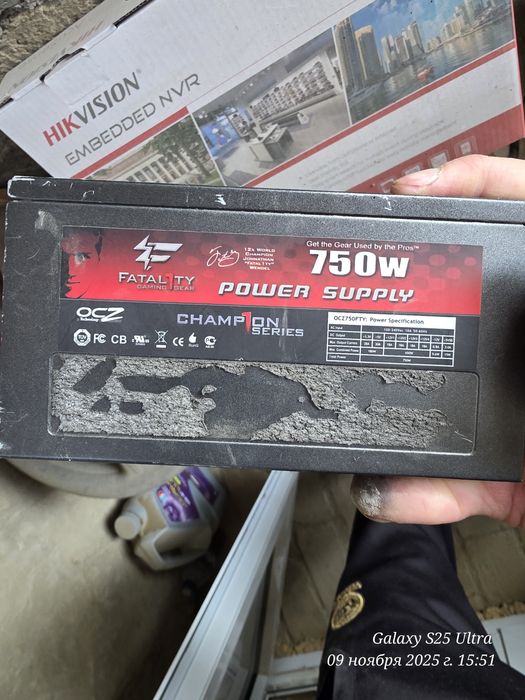 Блок питания 750 ватт бронза