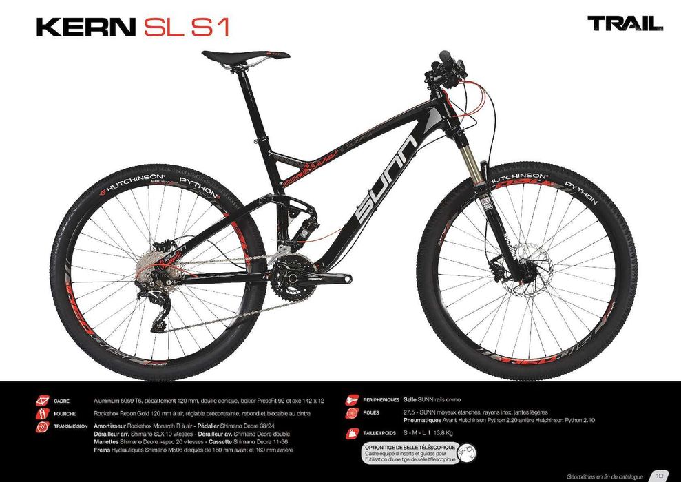 Vand Bicicleta SUNN Kern SL S1