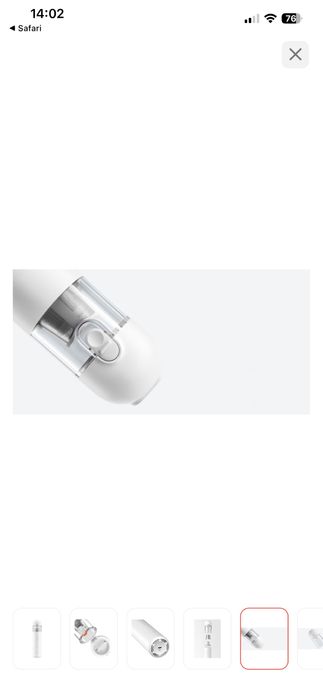 Пылесос Xiaomi Mi Vacuum Cleaner Mini белый