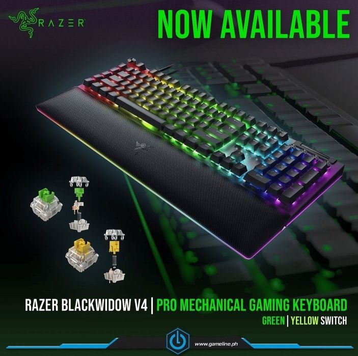 Razer blackwidow v4 СКИДКА Механическая Проводная Клавиатура (1шт)
